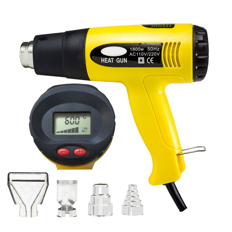 LCD Hot Air Gun Industrial Hair Dryer | Amade Industries